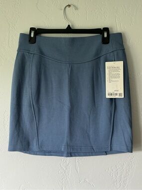 NWT Lululemon Blue Scuba HR Mini Athletic Skirt